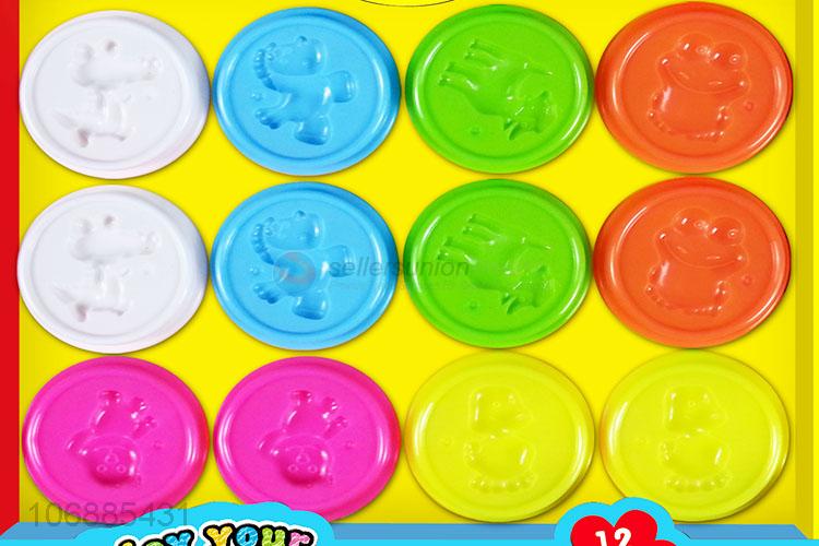 Bottom price non-toxic kids plasticine modeling clay toys with clay tools