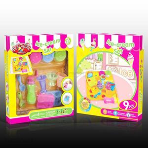 Recent style children educational creative color clay toys with plastic molds