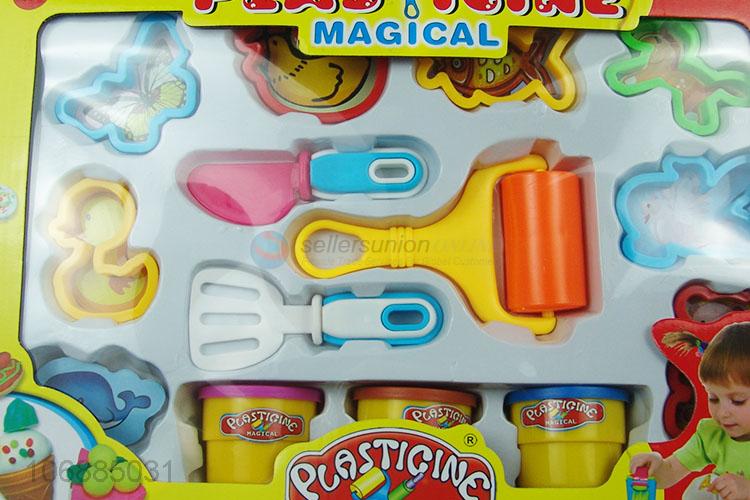 New arrival colorful reusable modelling clay plasticine molds for kids