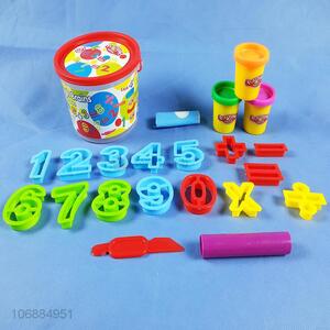 High quality intelligent colored plasticine play dough molds for children