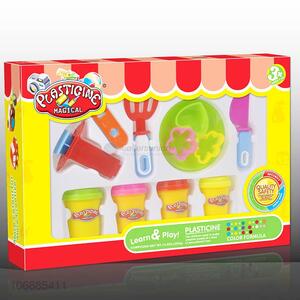 New products intelligent colorful play dough and clay molds for kids