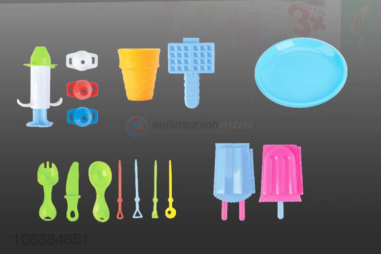 Hot sale educational diy colorful plasticine toy and clay molds kit