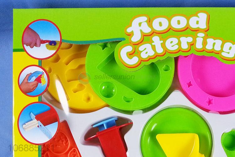 Latest arrival educational diy colorful plasticine toy and clay molds kit