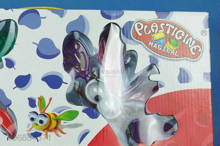 Latest arrival educational diy colorful plasticine toy and clay molds kit