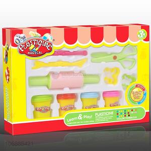 Top supplier educational diy colorful plasticine toy and clay molds kit