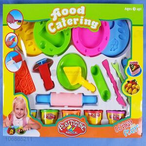 Latest arrival educational diy colorful plasticine toy and clay molds kit