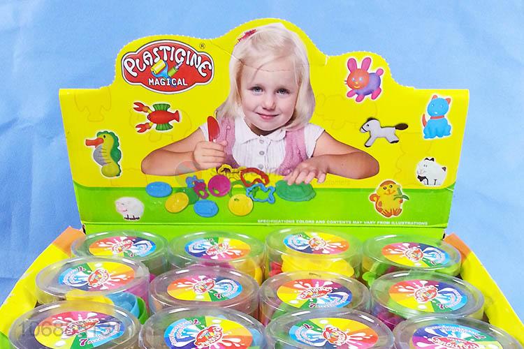 China maker intelligent colorful play dough and clay molds for kids