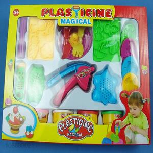 Factory price intelligent colored plasticine play dough molds for children