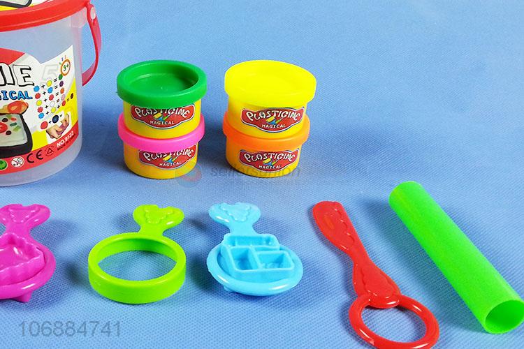 Credible quality intelligent colored plasticine play dough molds for children