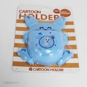 High quality cartoon rabbit shaped plastic toothbrush holder