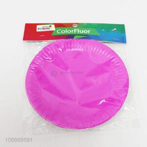 Good Factory Price 10PC Disposable Round Paper Plate