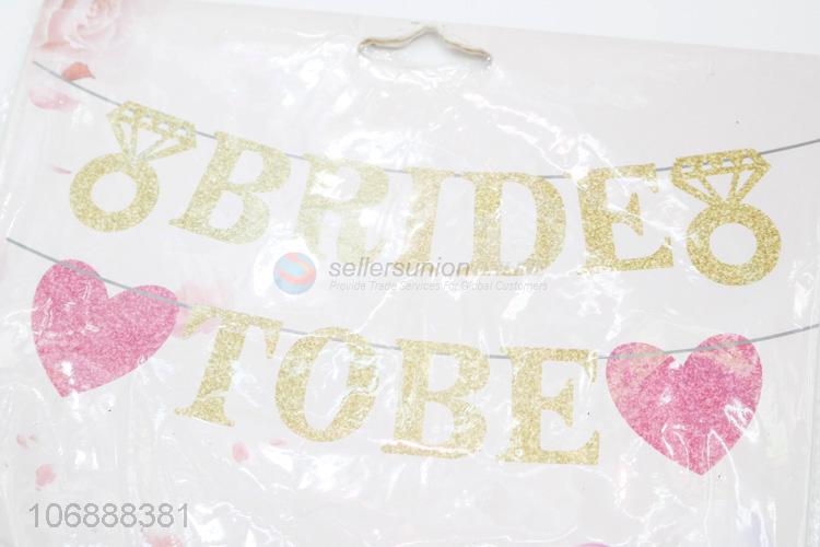 New products happy birthday paper banner flags glitter letter banners