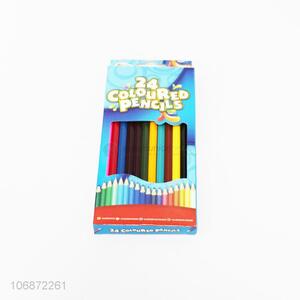 Best Selling 24 Pieces Wooden Colored Pencil