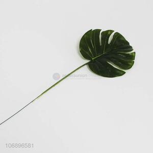 Best selling home decoration artificial green leaf simulation leaf