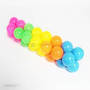 Good Sale 30 Pieces Plastic Colorful Ocean Ball Set