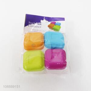 Good Factory Price 4PC Plastic PP Snack Pack Container