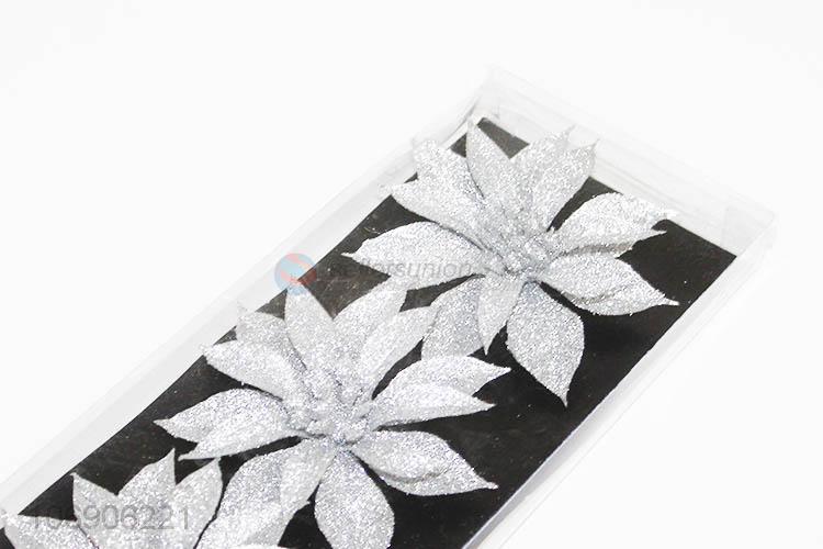 5PC圣诞花带夹子