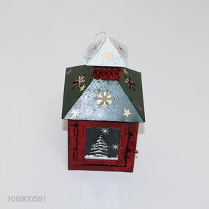 Wholesale Metal Colorful Candle Holder Christmas Decoration Candlestick