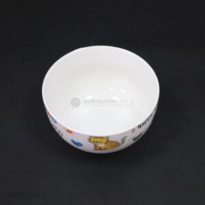 Fashion Design Cartoon Printing Ceramic Bowl