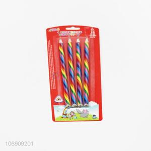 New product 4pcs students school wood colored pencils