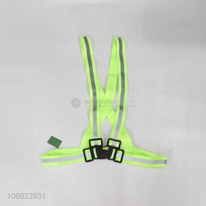 Hot sale elastic reflective safety belt reflective vest for night riding