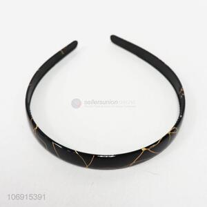 Premium quality wide hair band durable plastic hair accessories