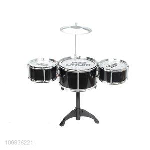 Wholesale Price Eco-Friendly Plastic Musical Learning Jazz Drum Toys For Kids