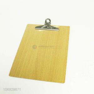 Wholesale Factory Price Office Supplies Wooden Clipboard