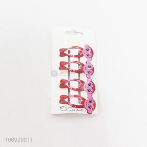 Cartoon Design Metal Hairpin Cute Hair Clip