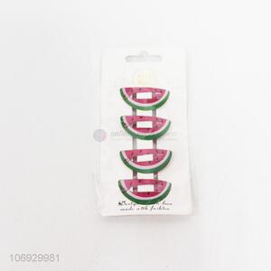 Cartoon Watermelon Shape Hairpin Cute Hair Clip