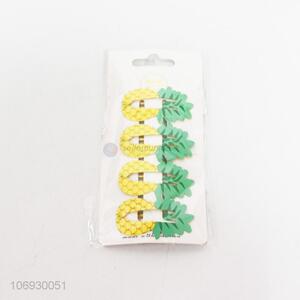 Fashion Pineapple Shape Hairpin Cute Hair Clip