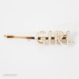 New Design Letters Hair Pin Fashion Hair Clip