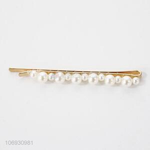 Popular Women Pearl Hair Clips Fashion Hair Accessories