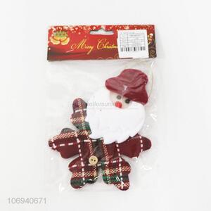 Custom logo Christmas snowflake hanging ornaments festival decorations
