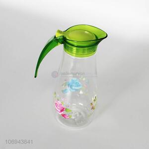 Fashion Style Plastic Transparent Cold Water Jug