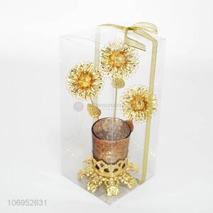 Most Fashion Gold Candlestick Decorative Candle Holder
