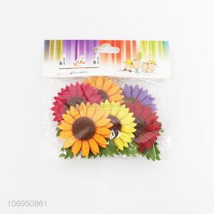 Best Quality 6 Pieces Flower Shape Felt Sticker