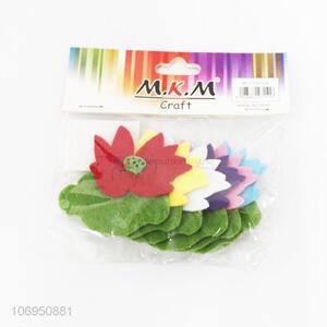 Best Sale 6 Pieces Flower Shape Felt Sticker