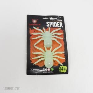 Good Quality 2 Pieces Plastic Luminous Spider