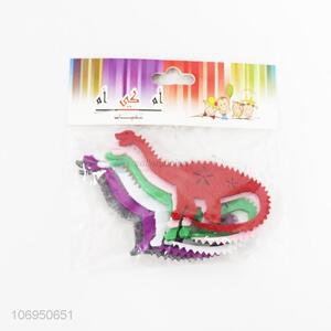 Wholesale 6 Pieces Handmade Felt Dinosaur Decorative Crafts