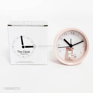 Best selling round cartoon alarm clock fashion gifts