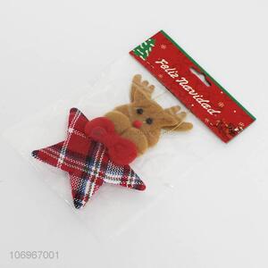 High quality Christmas reindeer doll hanging ornament