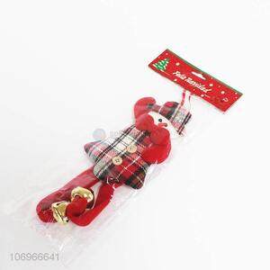China OEM Christmas ornaments hanging stuffed Christmas doll toy