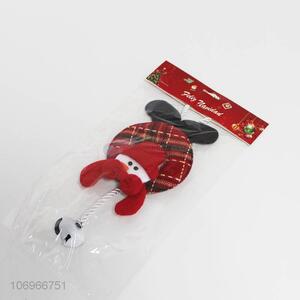 Good quality hanging stuffed Christmas doll toy Christmas door ornaments