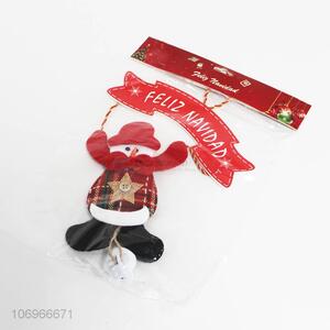 Most popular hanging stuffed Christmas doll toy Christmas door ornaments