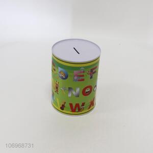 New kid metal piggy bank cute cartoon savings bank <em>money</em> <em>box</em>