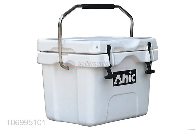 Suitable price 15L food grade enviromental material insulated box cooler box