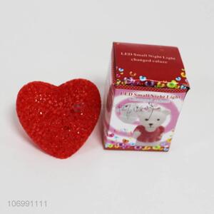 Good Factory Price Red Heart Shaped Led Night Light