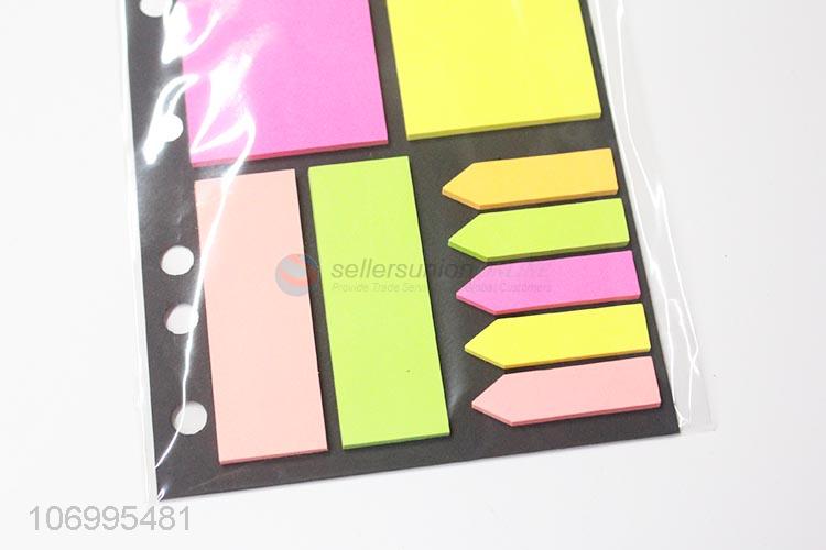 Hot Selling Fluorescent Paper Sticky Note Pad