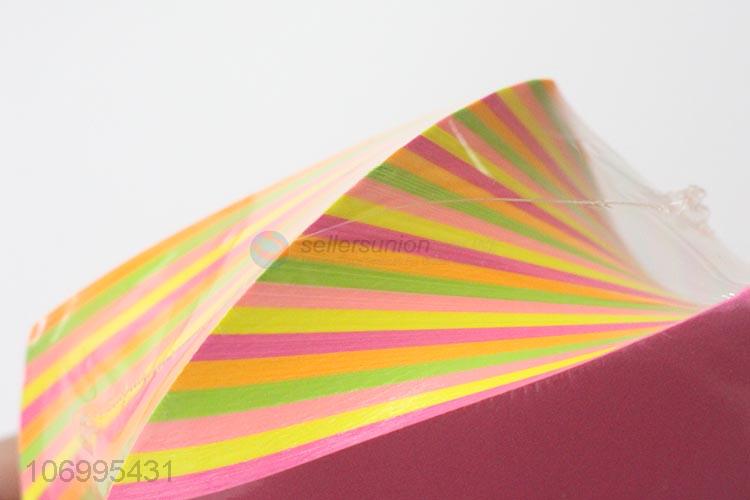 Personalized Design 500 Sheets Spin Colorful Sticky Note